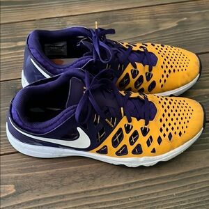 10.5 LSU Nike shoes